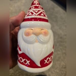 Festive Red and White Santa Scentsy Nightlight Topper